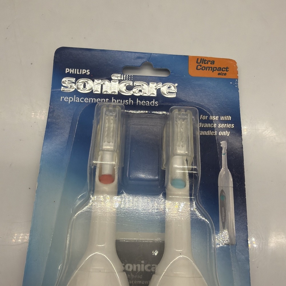 PHILIPS Sonicare Advance Compact Replacement Toothbrush Heads Vintage 2003 - Picture 3 of 9